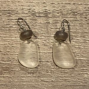 Chico’s pebble dangling earrings
